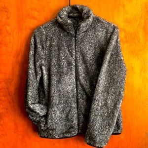 Uniqlo Cozy Fuzzy Soft Zip-Up Jacket